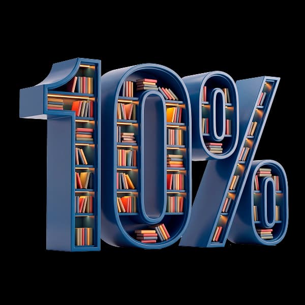 10% кешбэк на книги